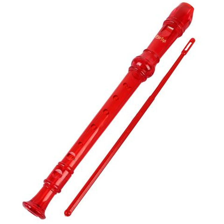 Сопрано Descant Recorder 8-канальная флейта ж / Инструкции по сумке для очистки стержня