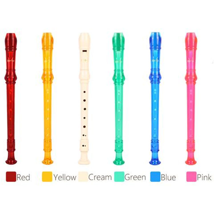 Сопрано Descant Recorder 8-канальная флейта ж / Инструкции по сумке для очистки стержня