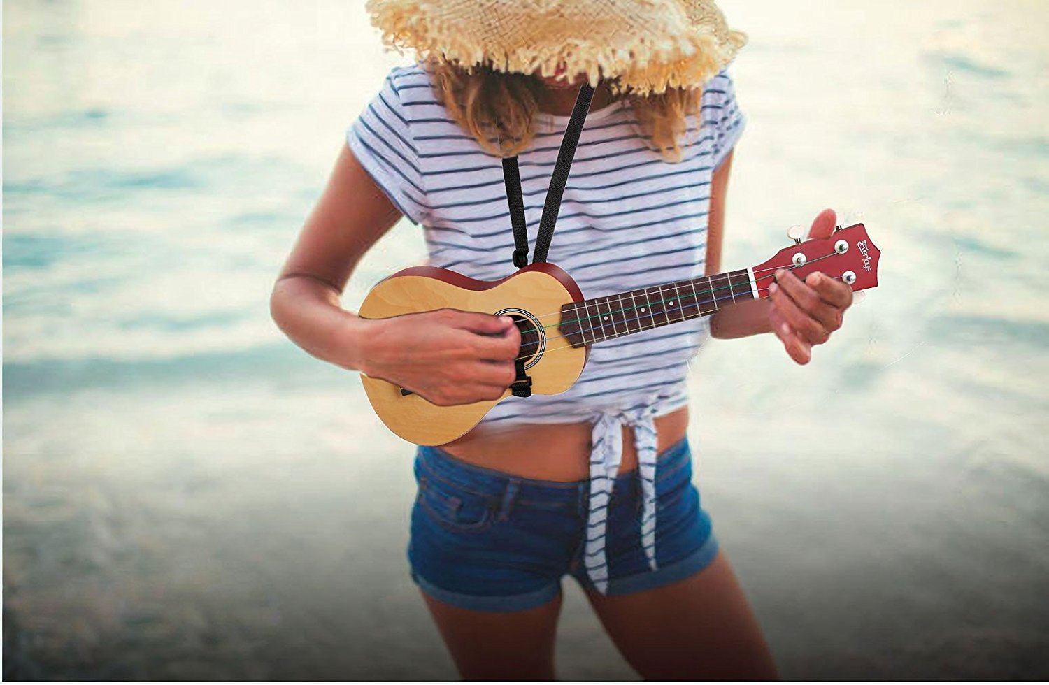 Сопрано Ukulele Beginner Pack-21 дюймов с Gig Bag песенник цифровой тюнер
